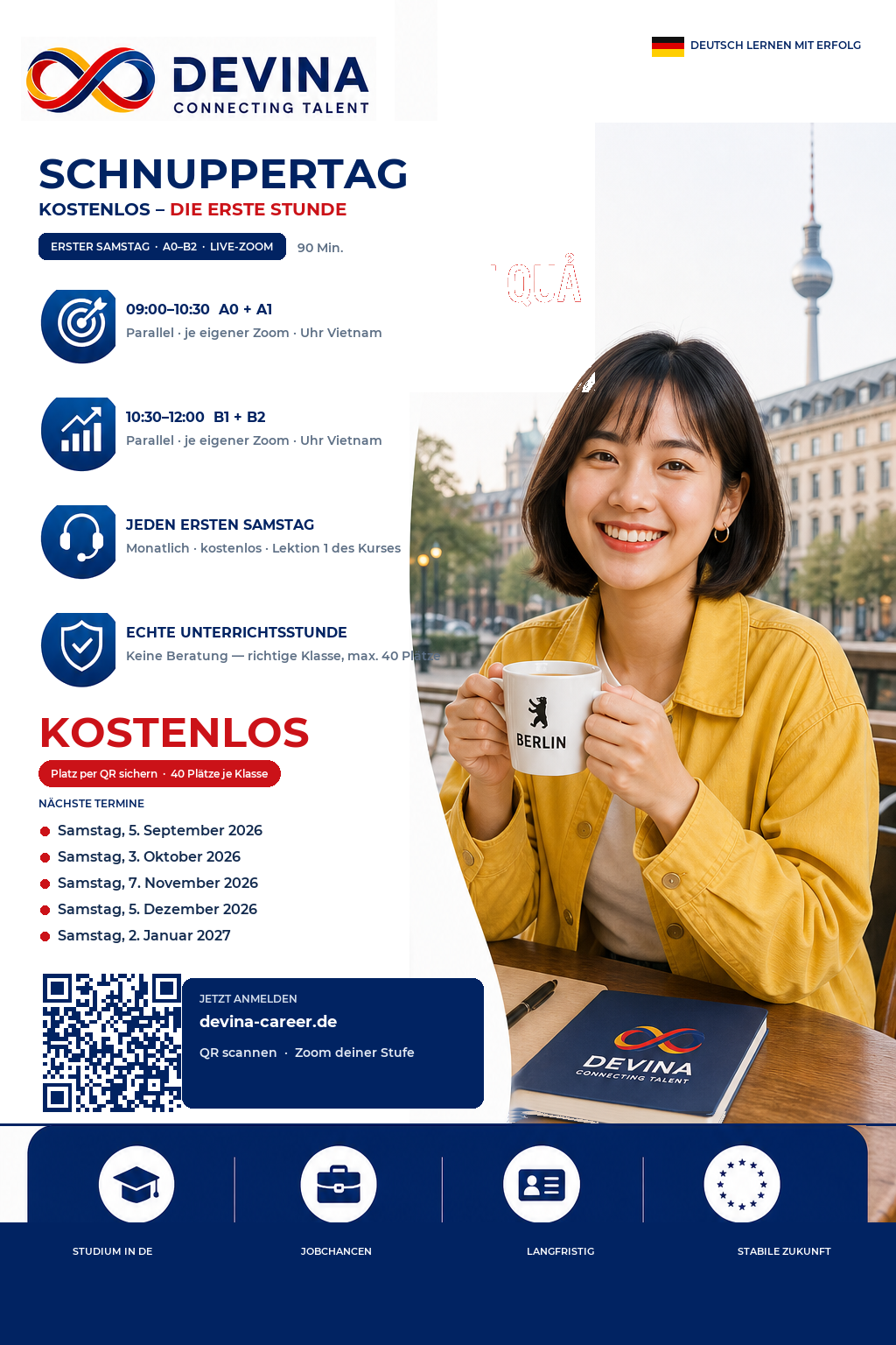 Kostenloser Schnuppertag